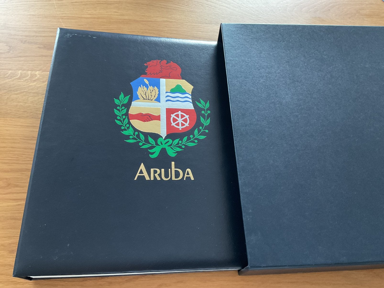 Verzameling Aruba postfris in Davo LX album, Ophalen of Verzenden, Nederland