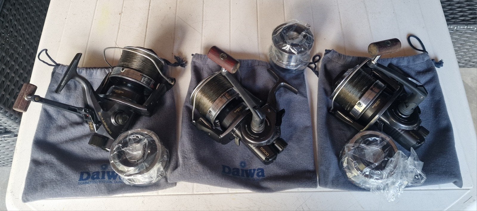 Daiwa Infinity X 5500BR, Ophalen, Zo goed als nieuw, Molen