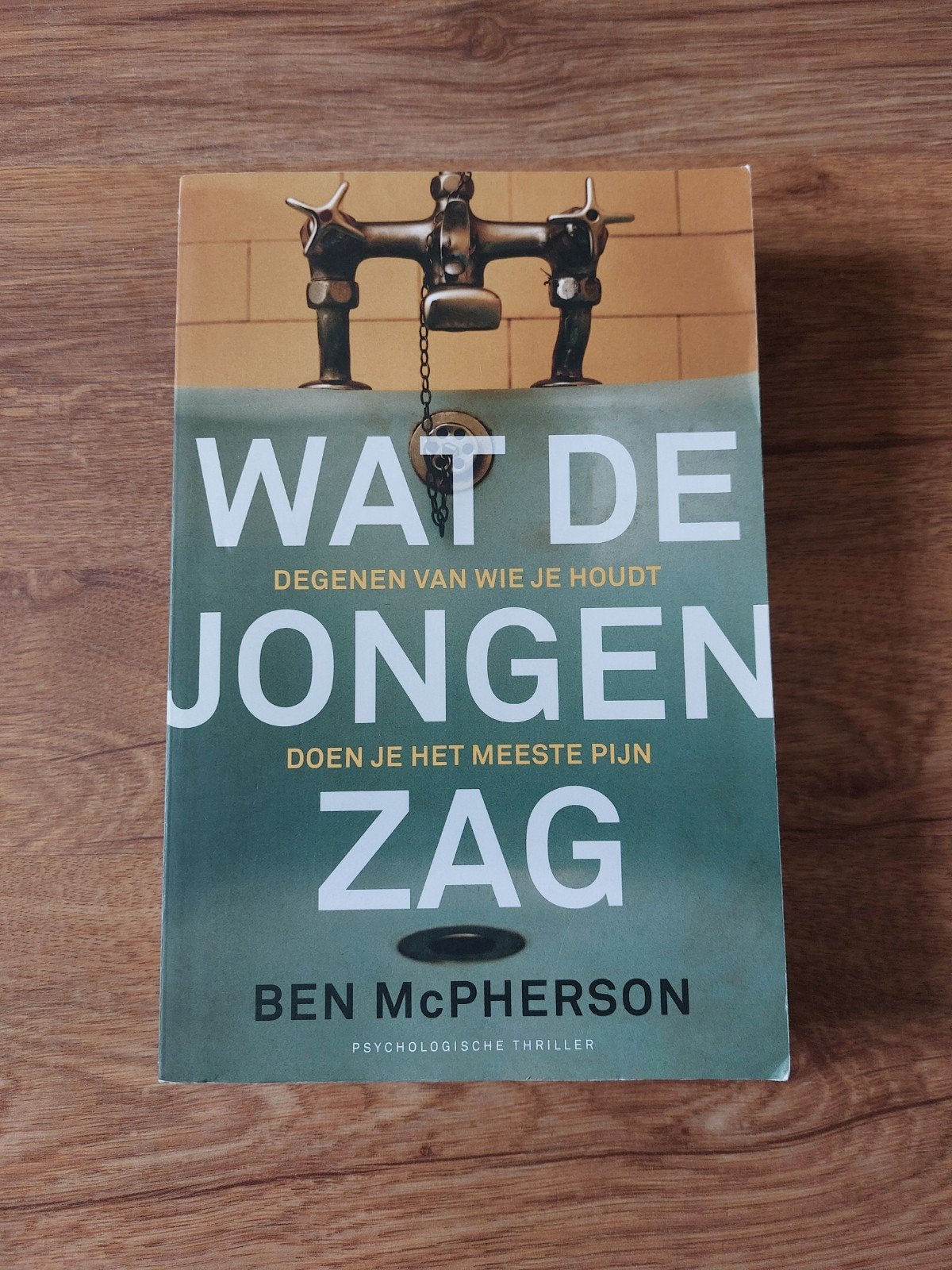 Thriller van Ben McPherson • Wat de jongen zag, Ophalen of Verzenden, Zo goed als nieuw, Ben McPherson
