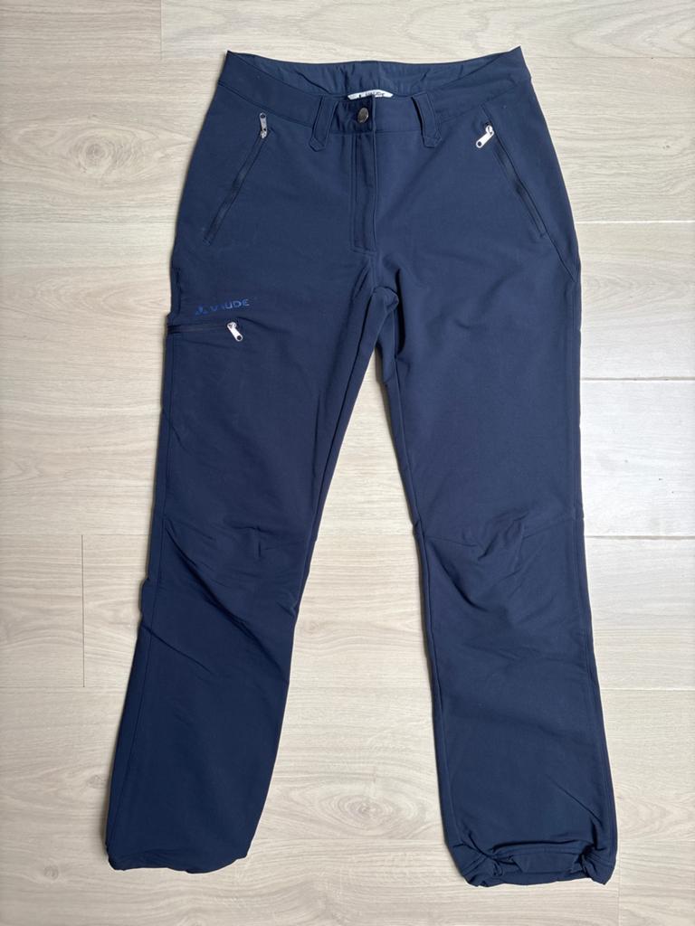 Vaude Trekkingbroek Dames - Donkerblauw - maat 36, Ophalen of Verzenden, Gebruikt, Kleding