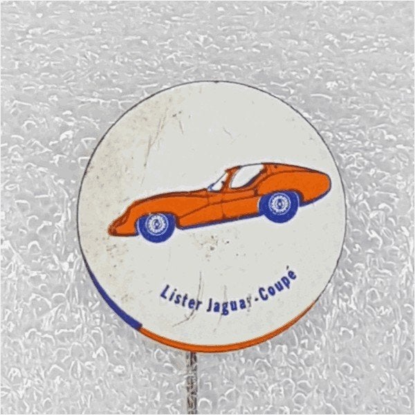 SP0495 Speldje Lister Jaguar-Coupe, Ophalen of Verzenden, Gebruikt, Overige onderwerpen