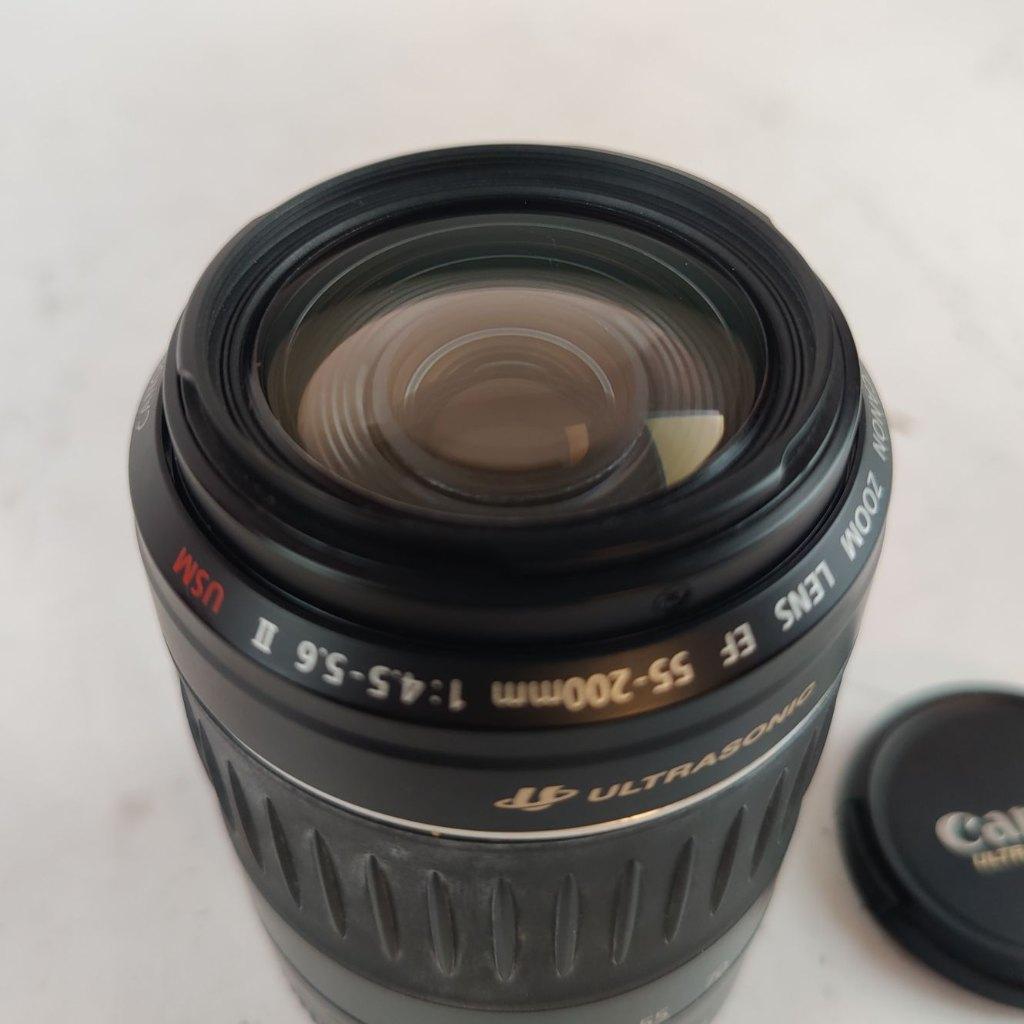 Canon Zoom EF 55-200mm 1:4.5-5.6 II USM Lens || Nu €99.99!, Ophalen of Verzenden, Huis en Inrichting