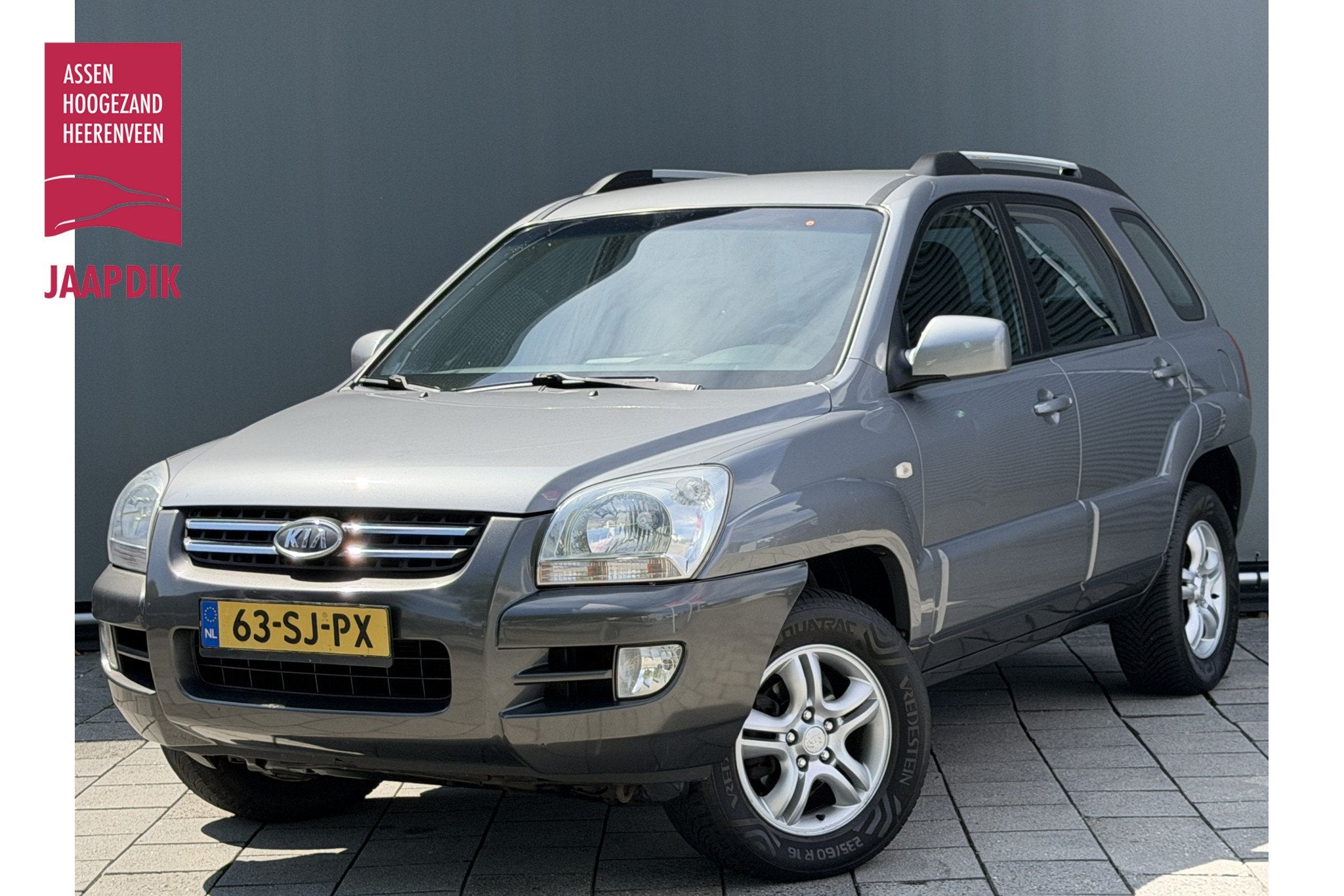 Kia Sportage BWJ 2006 | 2.0 CVVT 142PK Executive | TREKHAAK, Auto's, 1442 kg, Gebruikt, Zwart, 4 cilinders