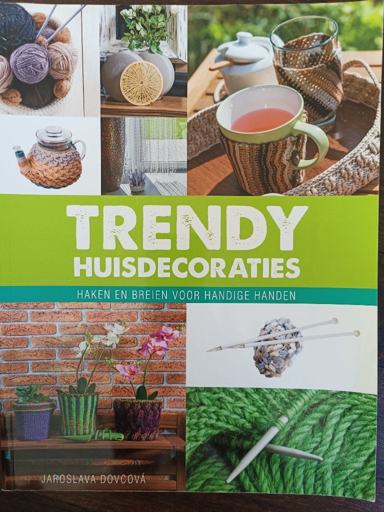 Trendy huisdecoraties haken en breien voor handige handen, Boeken, Ophalen of Verzenden, Zo goed als nieuw, Breien en Haken, Jaroslava Dovcova