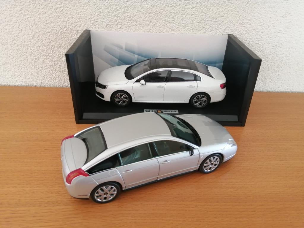Citroen C6 2006 Gris Aluminium Norev 181151 NIEUW - DS6 2016, Ophalen of Verzenden, Nieuw, Auto, Norev