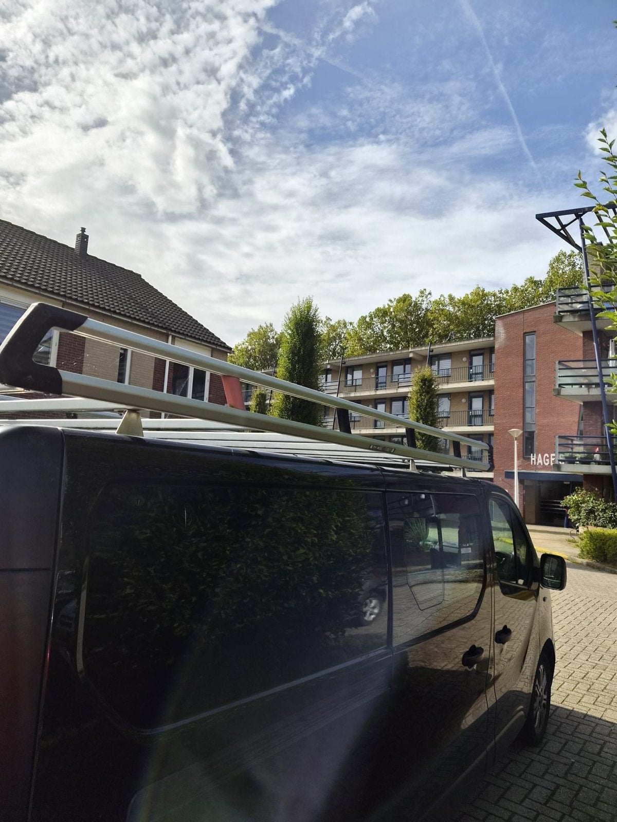 Aluminium imperial / dakdrager Renault Trafic L2H1, Auto diversen, Ophalen, Gebruikt