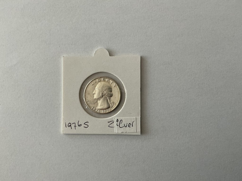 USA Washington Quarter 1976S Zilver, Verzenden, Noord-Amerika, Losse munt, Zilver