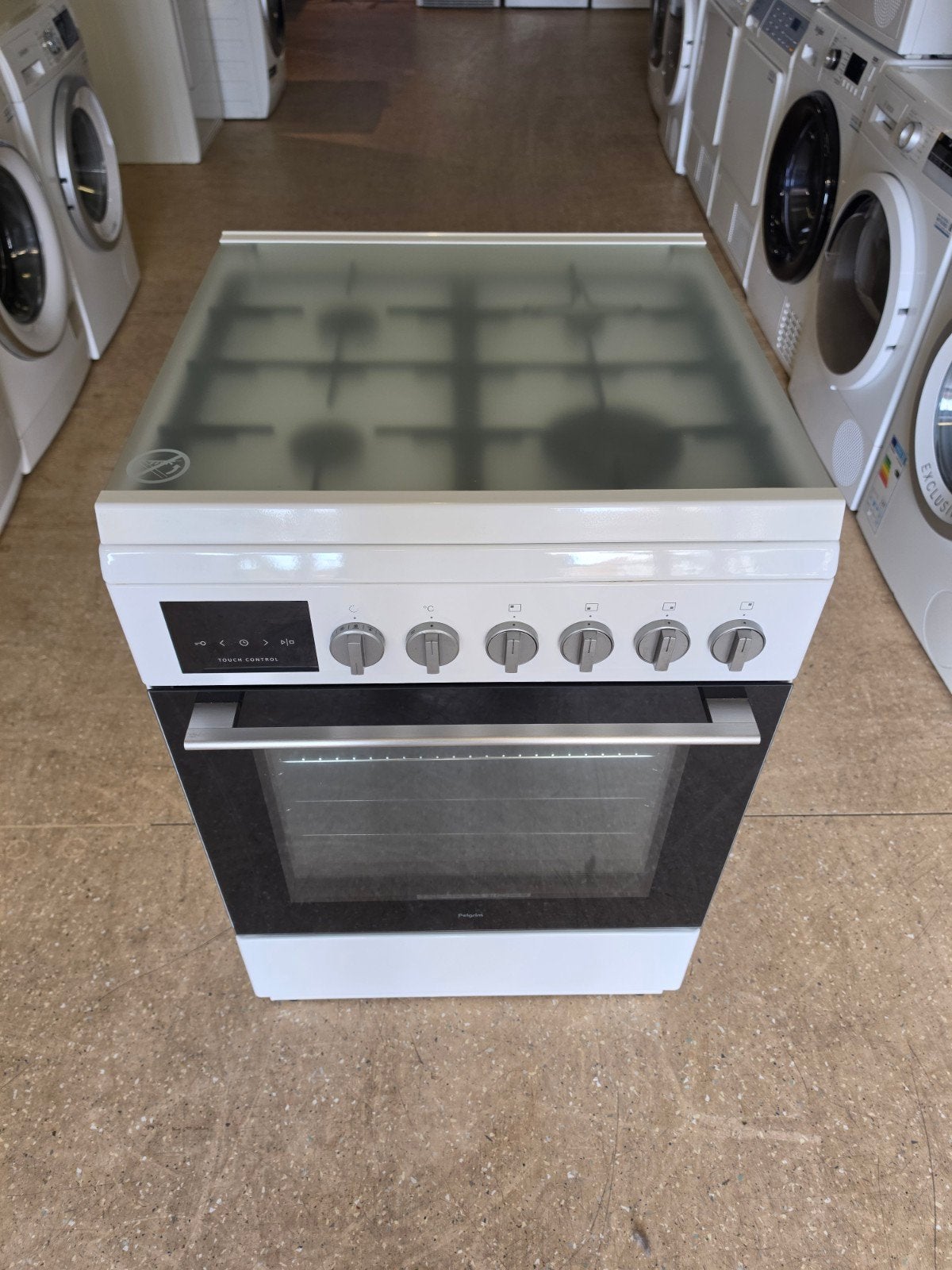 Pelgrim 4 pits gasfornuis | Hete lucht oven | Gratis thuis, Jirnsum, 60 cm of meer, Zo goed als nieuw, Gas