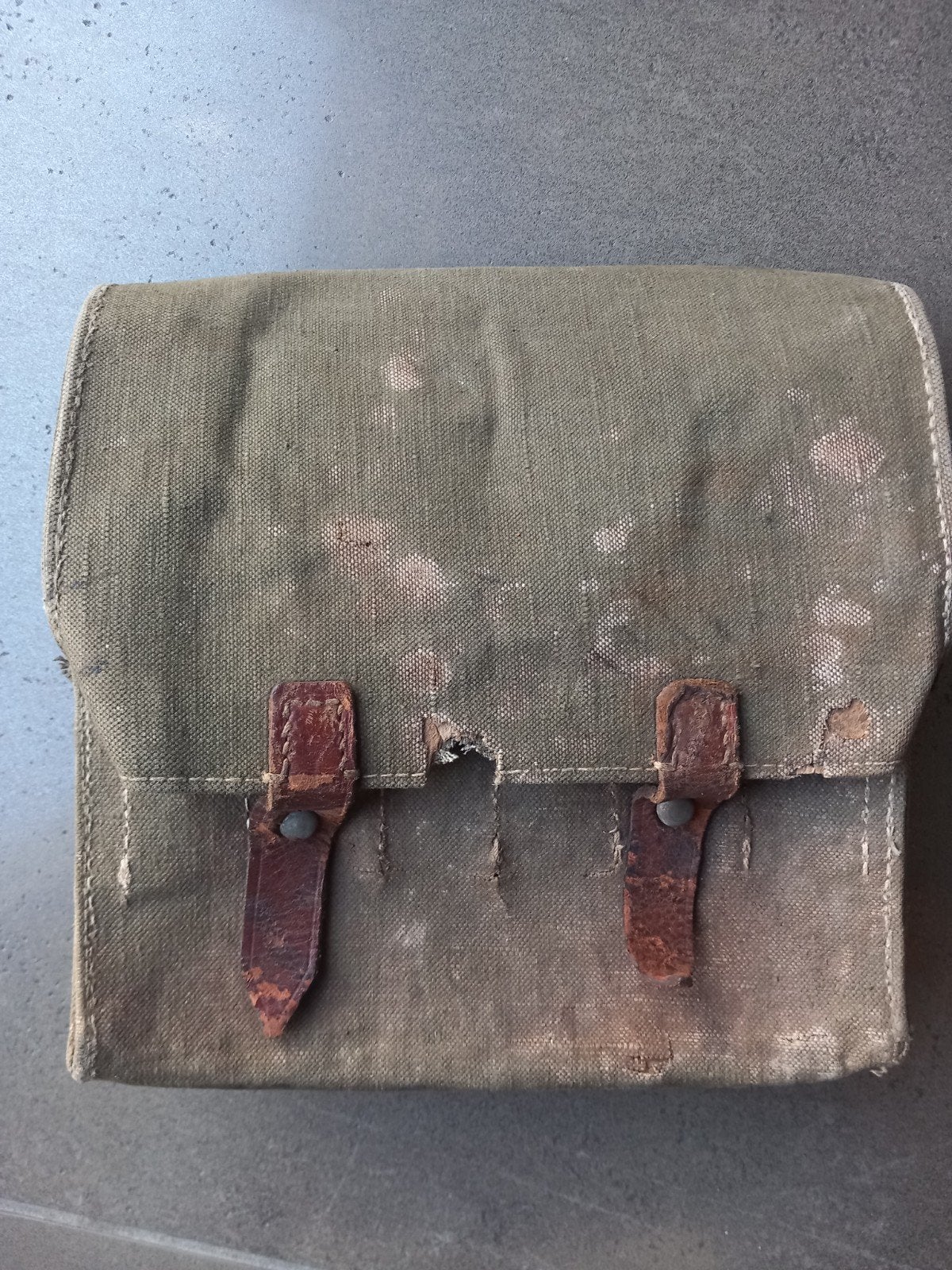 Duitse Sign Patr Tas WO2, origineel, Ophalen of Verzenden, Landmacht, Duitsland
