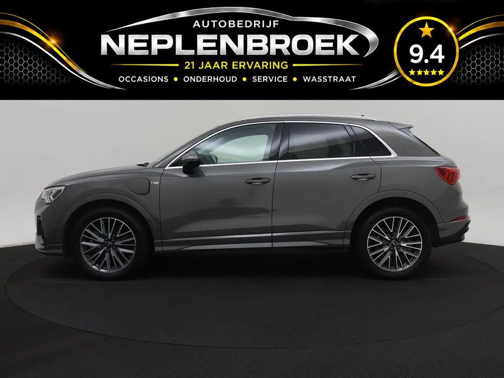 Audi Q3 45 TFSI e S edition | ex BPM | Design | 19"| LED | M, Stof, Gebruikt, Zwart, Automatische klimaatregeling