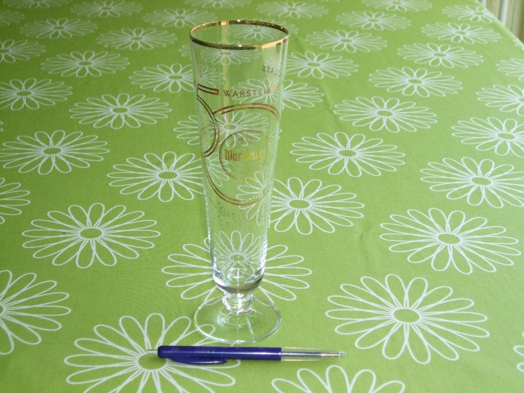 Warsteiner - 50 years Warsteiner Tulip Glass, Verzamelen, Biermerken, Ophalen of Verzenden, Zo goed als nieuw, Glas of Glazen