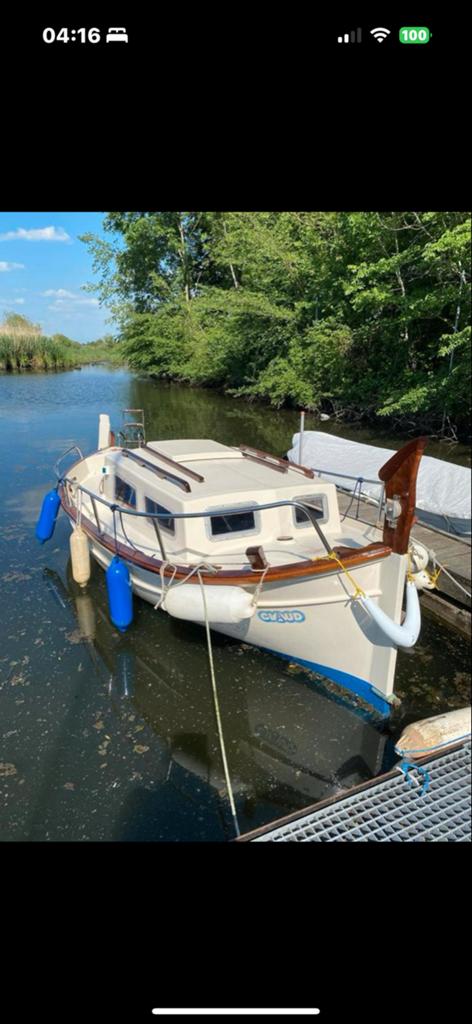 Charmante spaanse sloep ideaal voor dagtochten, Watersport en Boten, Zeilen en Zeiltoebehoren, Gebruikt, Minder dan 15 m², 6 meter of meer