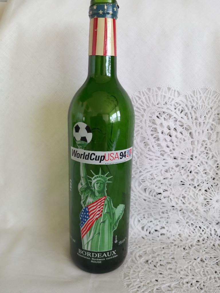 Fles Voetbal WK 1994 USA, Ophalen of Verzenden, Zo goed als nieuw, Buitenlandse clubs, Overige typen