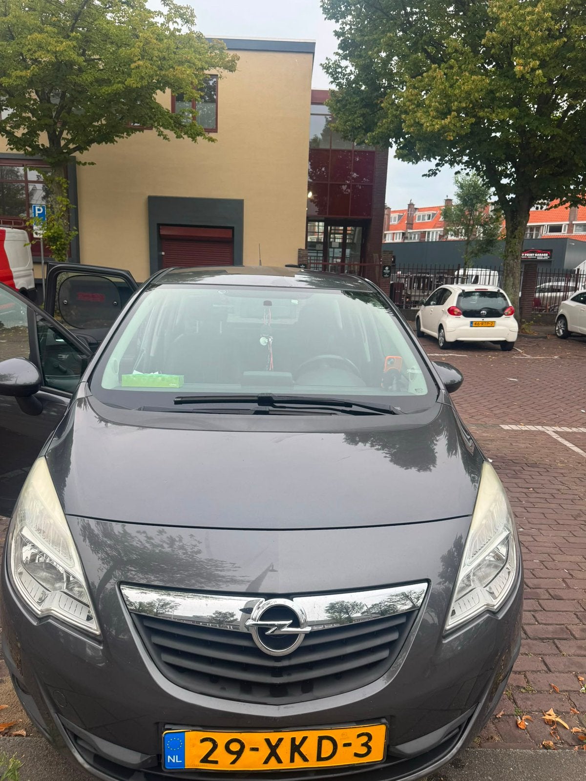 Opel Meriva 1.4 Turbo 88KW 2012 Grijs, Voorwielaandrijving, 680 kg, 4 cilinders, Leder en Stof