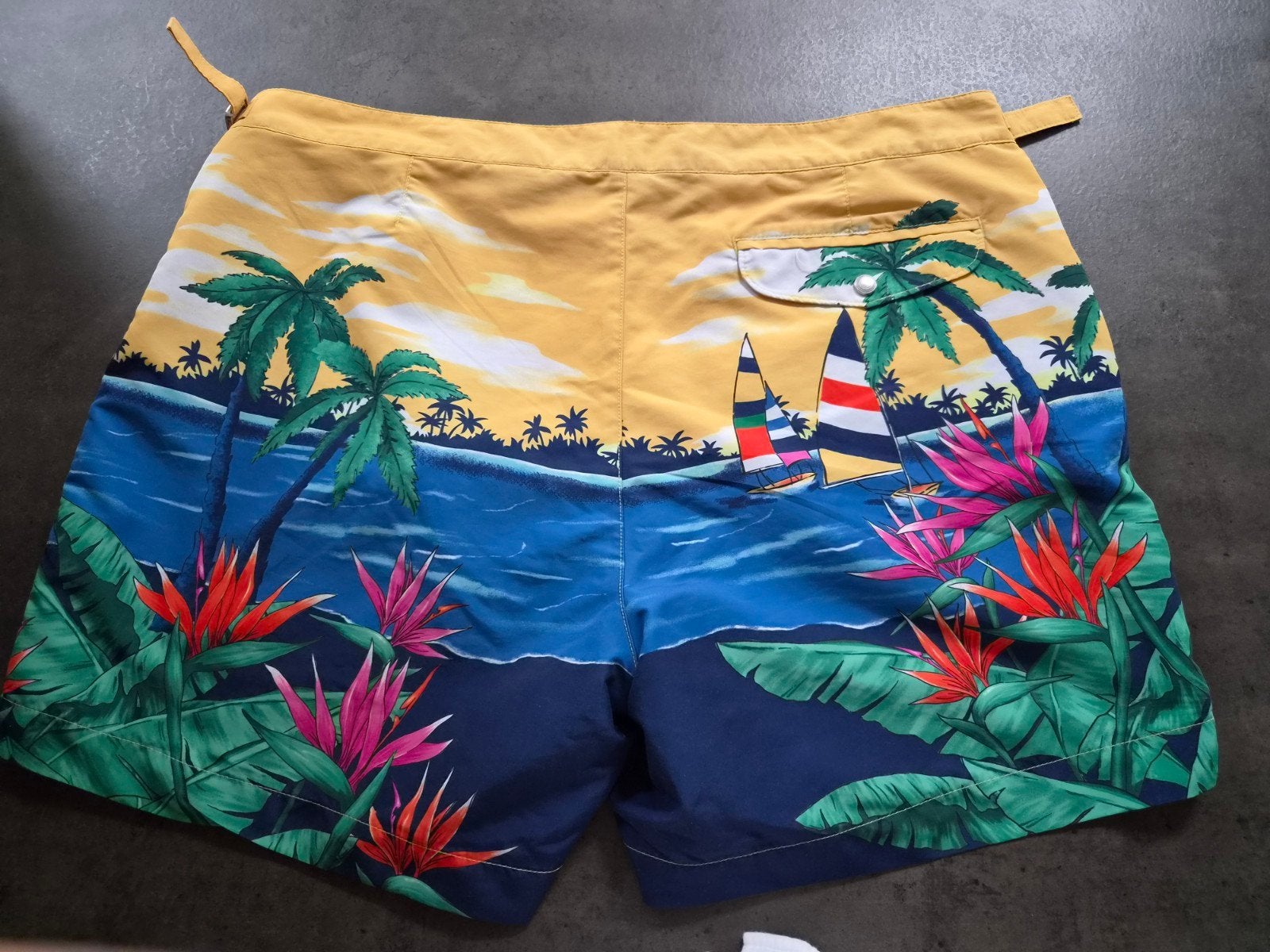 Polo Ralph Lauren Zwemshort Tropische Print Maat 38, Meerkleurig, Overige maten, Ophalen of Verzenden, Polo Ralph Lauren