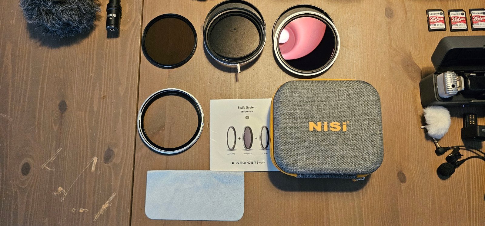 Nisi Swift System ND Filter Set (1-9 stops) + Black Mist, Overige merken, Gebruikt, 70 tot 80 mm, Ophalen of Verzenden