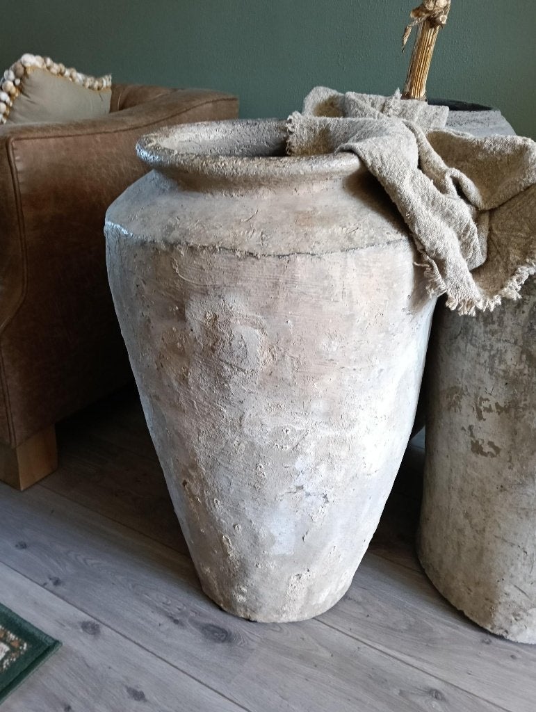 XXL kruik Prachtige grote kruik hoogte 73 cm, Huis en Inrichting, Woonaccessoires | Overige, Ophalen, Zo goed als nieuw, Steen/keramiek