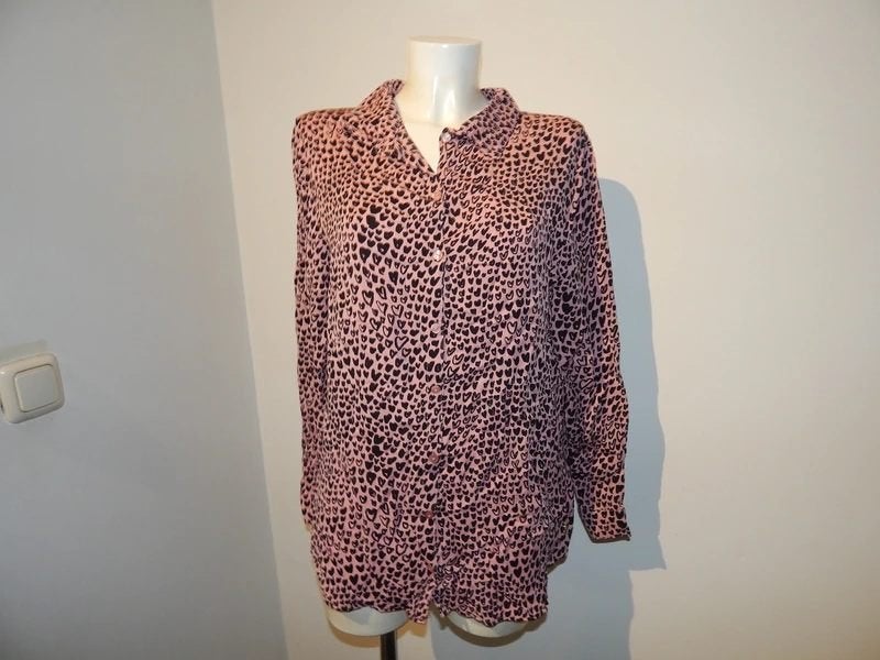 Fabienne Chapot blouse roze in hartjes print 40, Kleding | Dames, Blouses en Tunieken, Maat 38/40 (M), Verzenden, Zo goed als nieuw