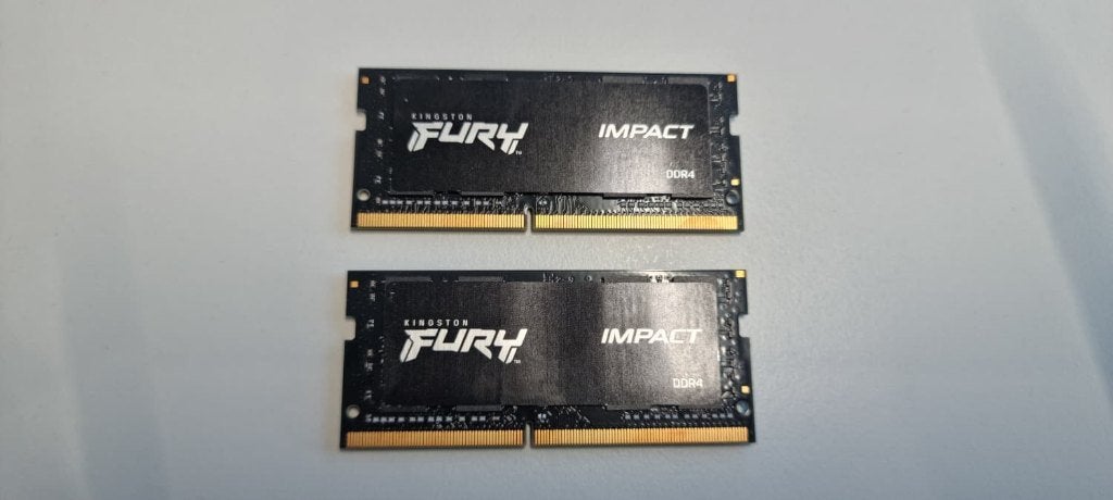 Kingston FURY Impact 32 GB DDR4-3200 (2x 16 GB), Computers en Software, RAM geheugen, Gebruikt, 32 GB, DDR4, Ophalen of Verzenden