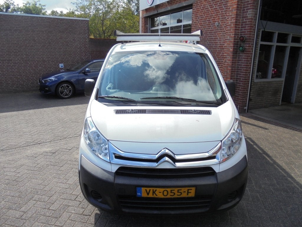 Citroën Jumpy 10 1.6 HDI||Airco||Imperiaal||Trekhaak||, Auto's, Euro 5, Gebruikt, Zwart, 4 cilinders