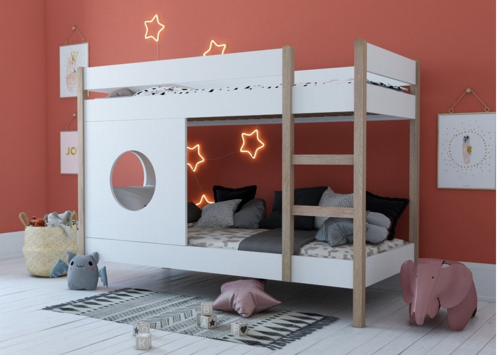 Alto stapelbed - 90x200 - Wit