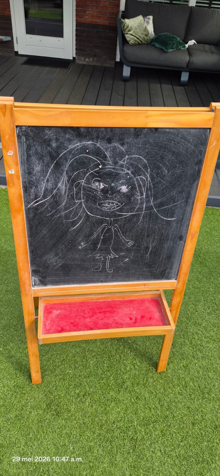 Krijtbord ikea gratis af te halen, Ophalen, Zo goed als nieuw