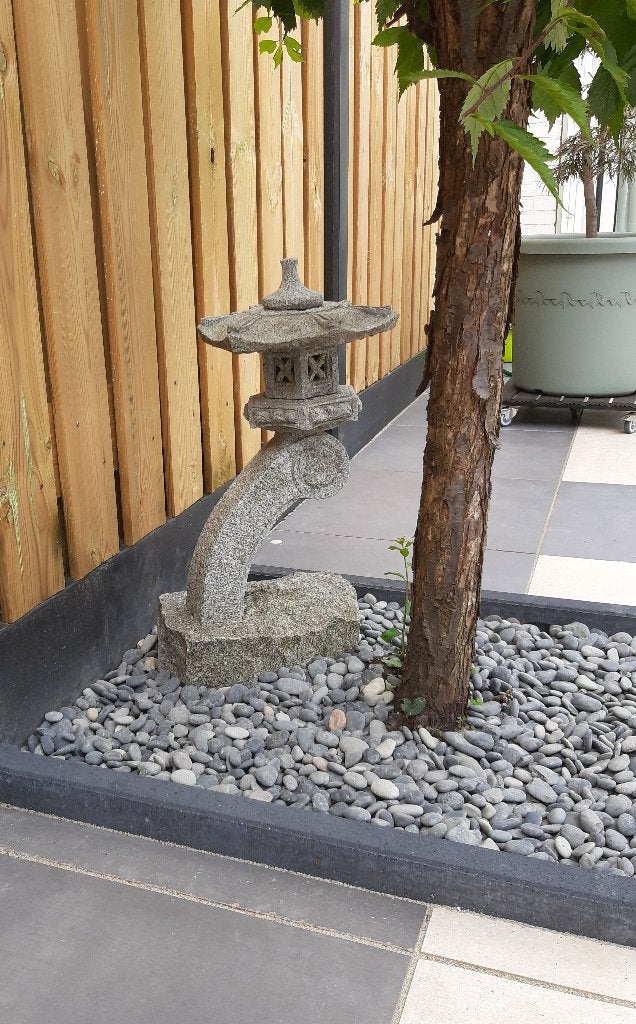 Japanse Pagode Lantaarn, Tuin en Terras, Tuinbeelden, Ophalen, Gebruikt, Overige materialen, Overige typen