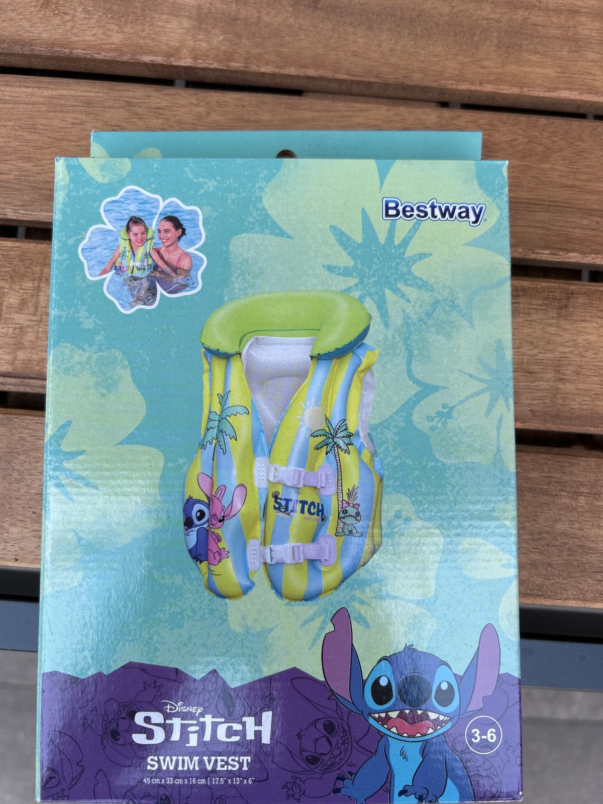 Nieuw Bestway Disney Stitch Zwemvest voor kinderen 3-6 jaar, Ophalen of Verzenden, Nieuw, Jongetje of Meisje