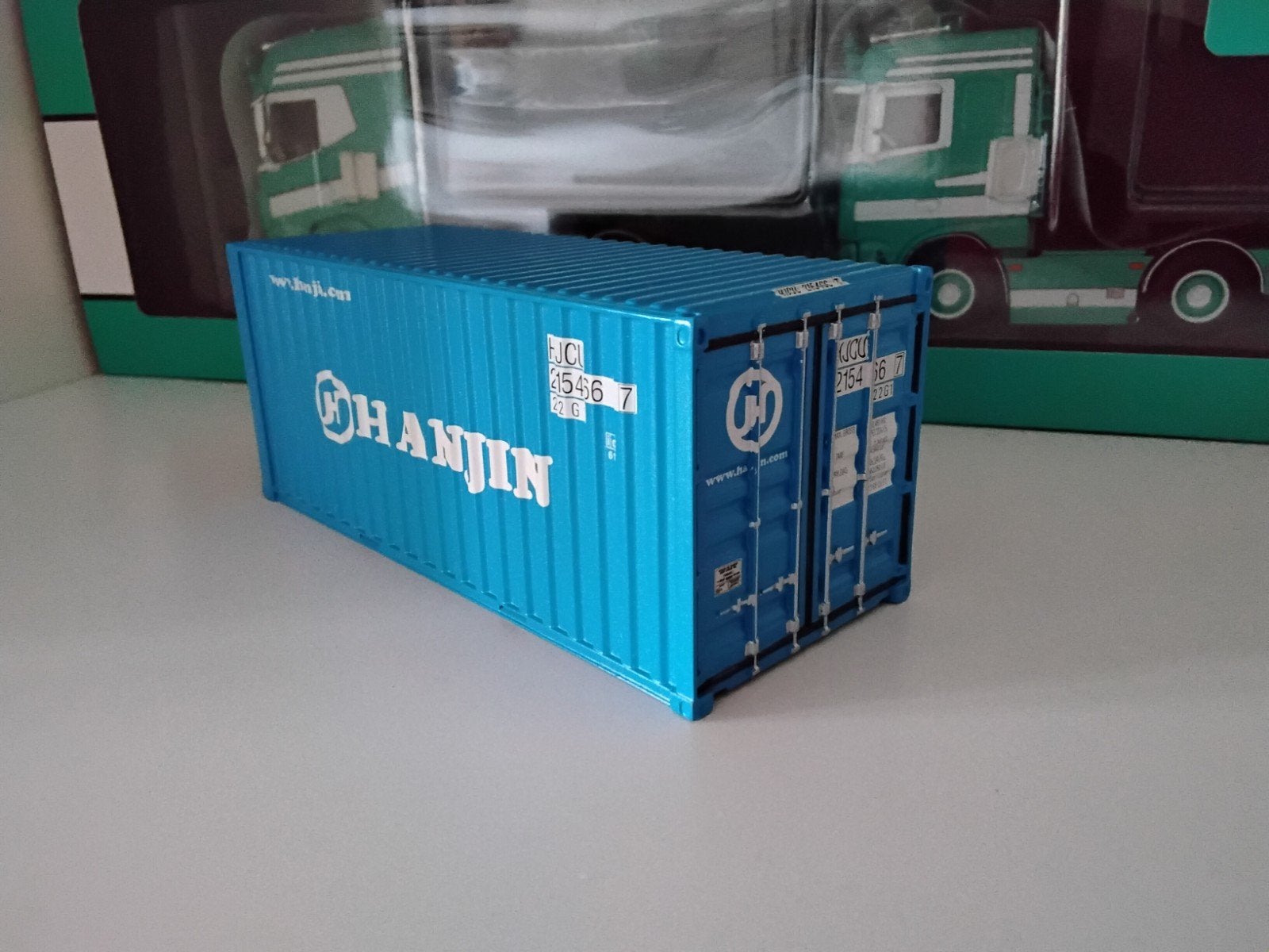 gezocht 20ft container Hanjin Tekno, Hobby en Vrije tijd, Ophalen of Verzenden