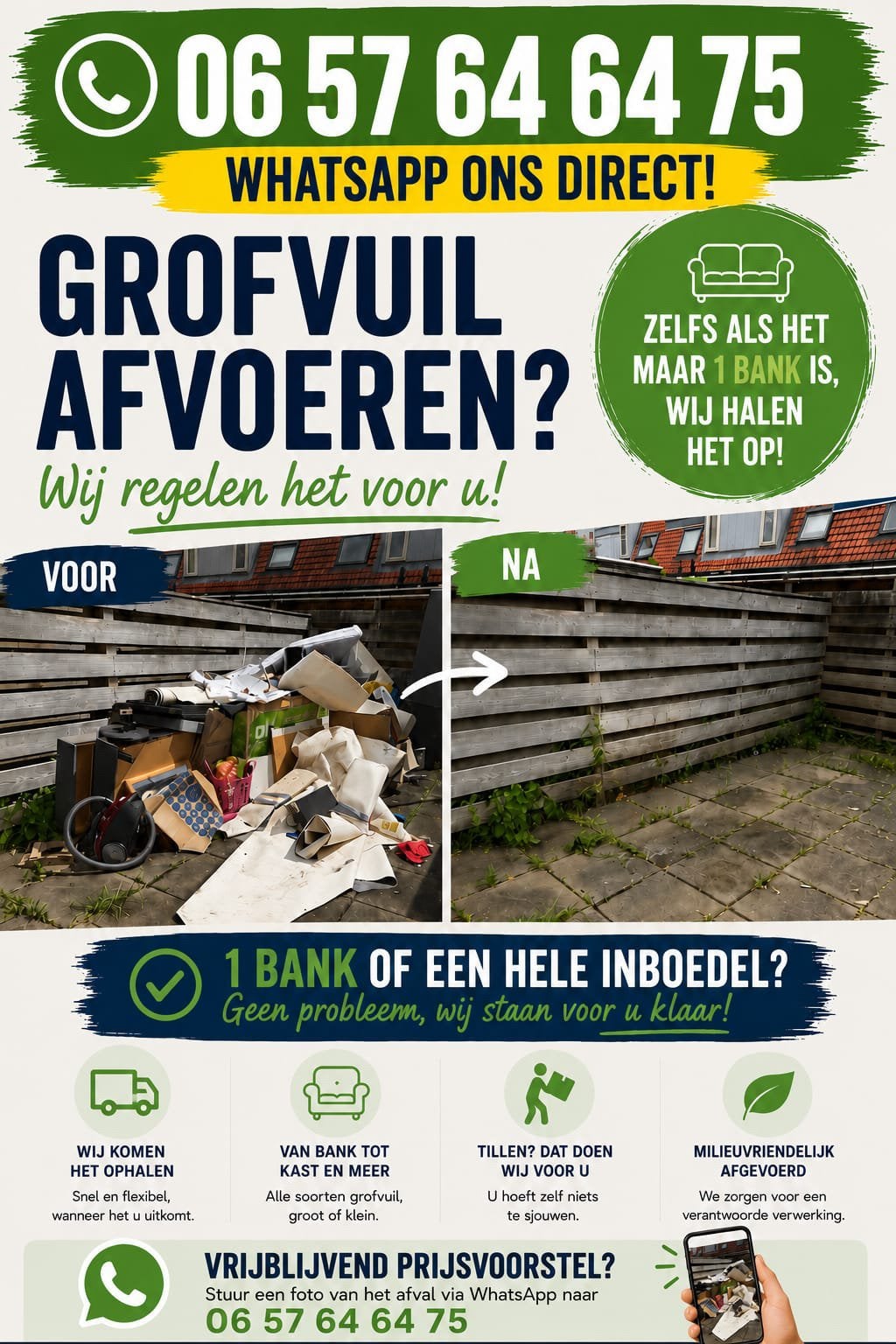 Afval afvoerdienst