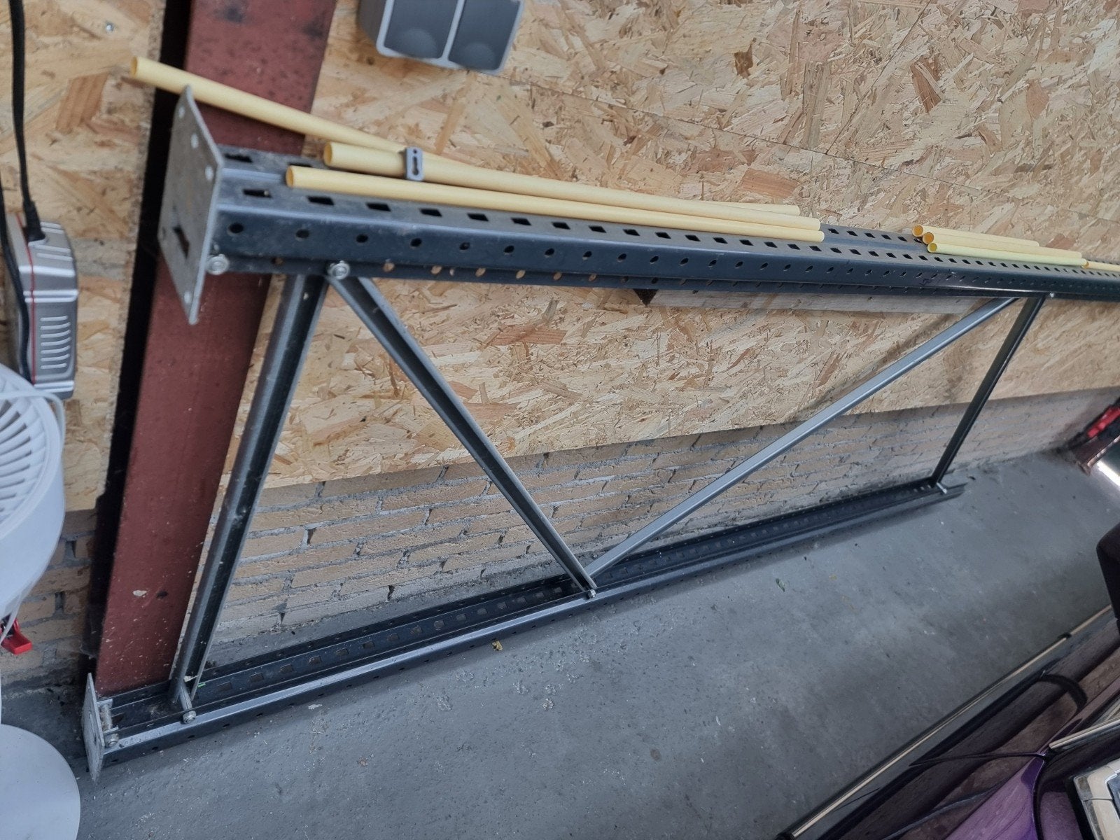 Dexion pallet stelling staander en 4 liggers, Ophalen, Nieuw