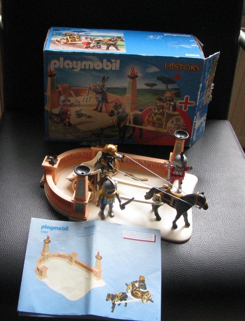 Playmobil 6868 met beschrijving in doos. History, Kinderen en Baby's, Speelgoed | Playmobil, Gebruikt, Overige typen, Historisch