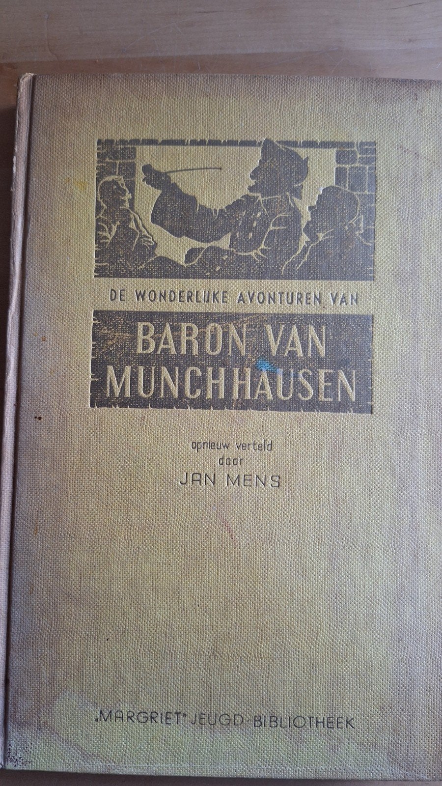 De Wonderlijke Avonturen van Baron van Münchhausen, Boeken, Ophalen of Verzenden, Gelezen, Jan Mens, Sprookjes