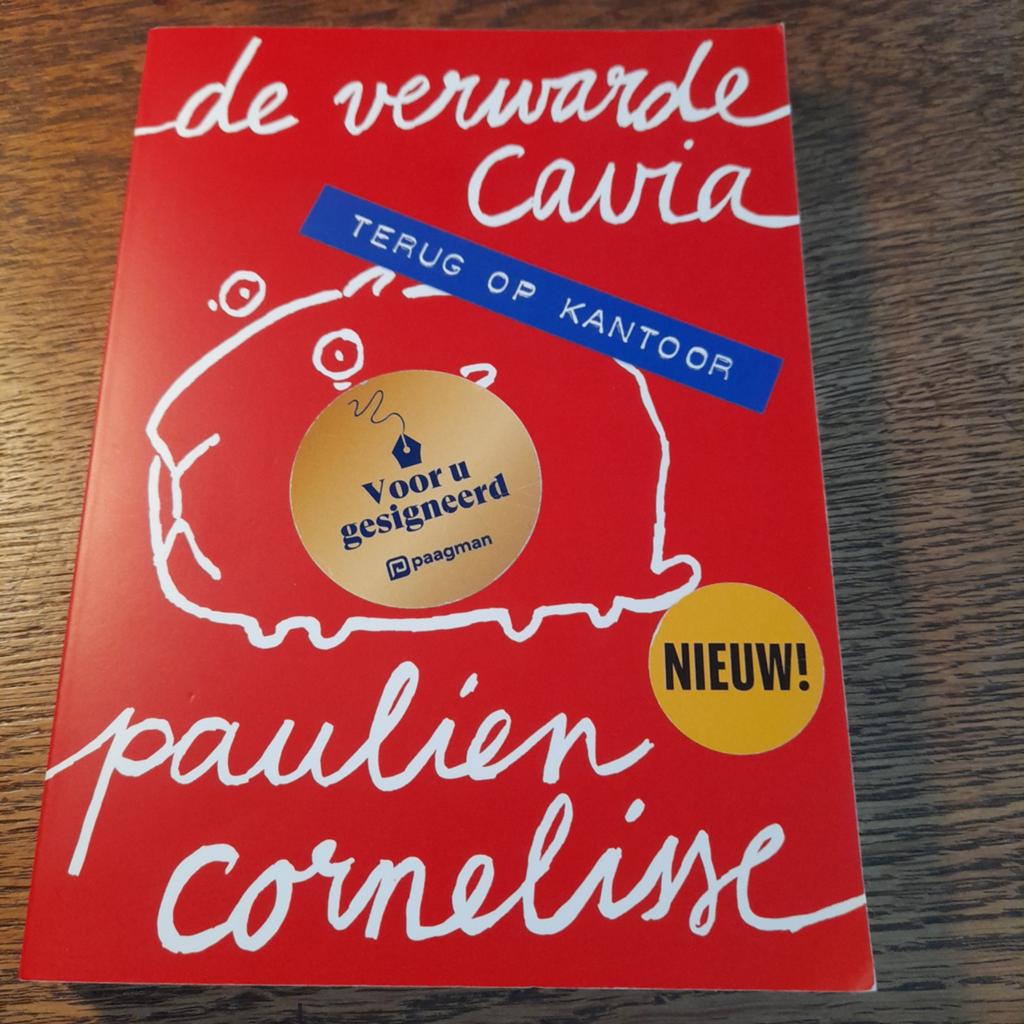 Paulien Cornelisse - De verwarde cavia weer op knt (gesign.), Boeken, Literatuur, Ophalen of Verzenden, Nieuw, Paulien Cornelisse