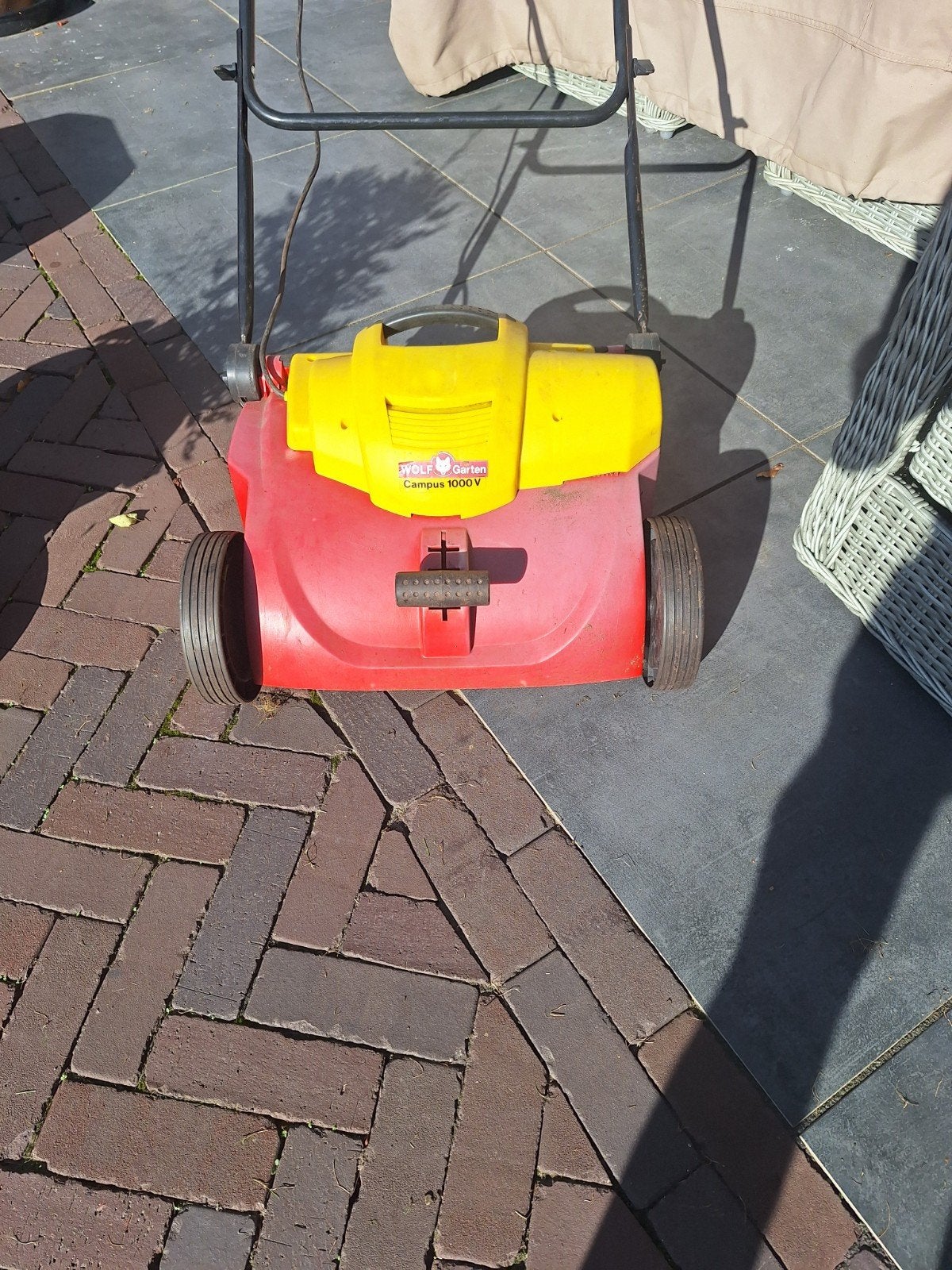 verticuteermachine van WOLF, Tuin en Terras, Ophalen, Gebruikt, Elektrisch, WOLF GARDEN