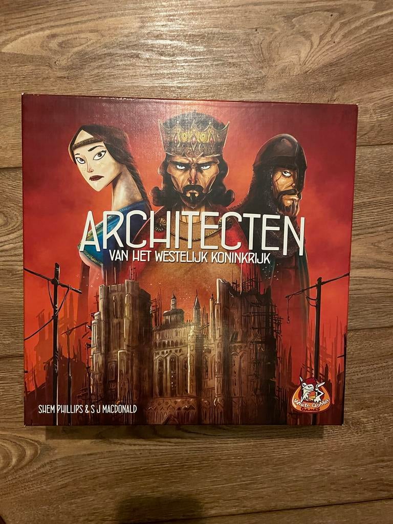 Architecten van het Westelijk Koninkrijk Bordspel, Hobby en Vrije tijd, Een of twee spelers, Ophalen of Verzenden, Zo goed als nieuw