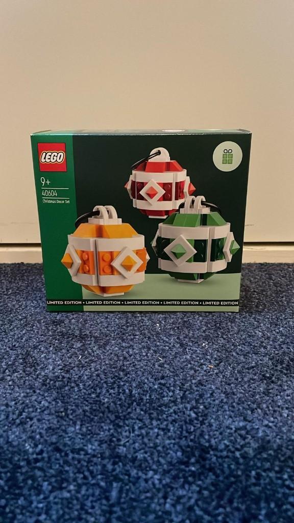 Lego Kerstballen. 40604, Kinderen en Baby's, Speelgoed | Duplo en Lego, Overige thema's, Lego, Nieuw, Ophalen of Verzenden