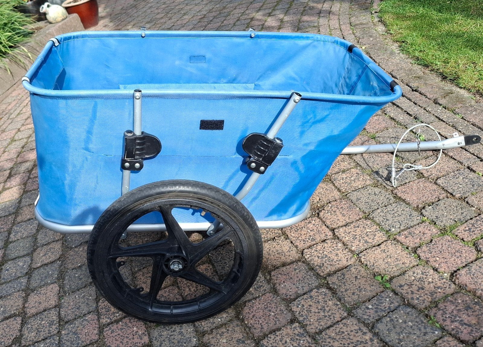 lichtgewicht fietskar inklapbaar, Fietsen en Brommers, Ophalen, Gebruikt, Kinderkar