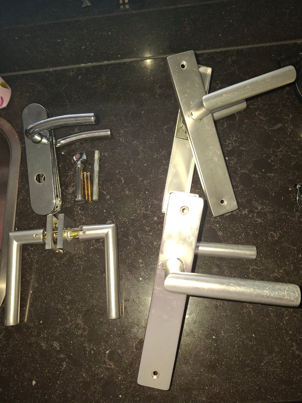 Verschillende deurklinken, Doe-het-zelf en Verbouw, Hang- en Sluitwerk, Ophalen of Verzenden, Gebruikt, Koper of Messing, Klink of Kruk