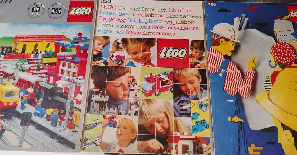 LEGO - vintage Idee boeken, Gebruikt, Overige thema's, Verzenden, Lego