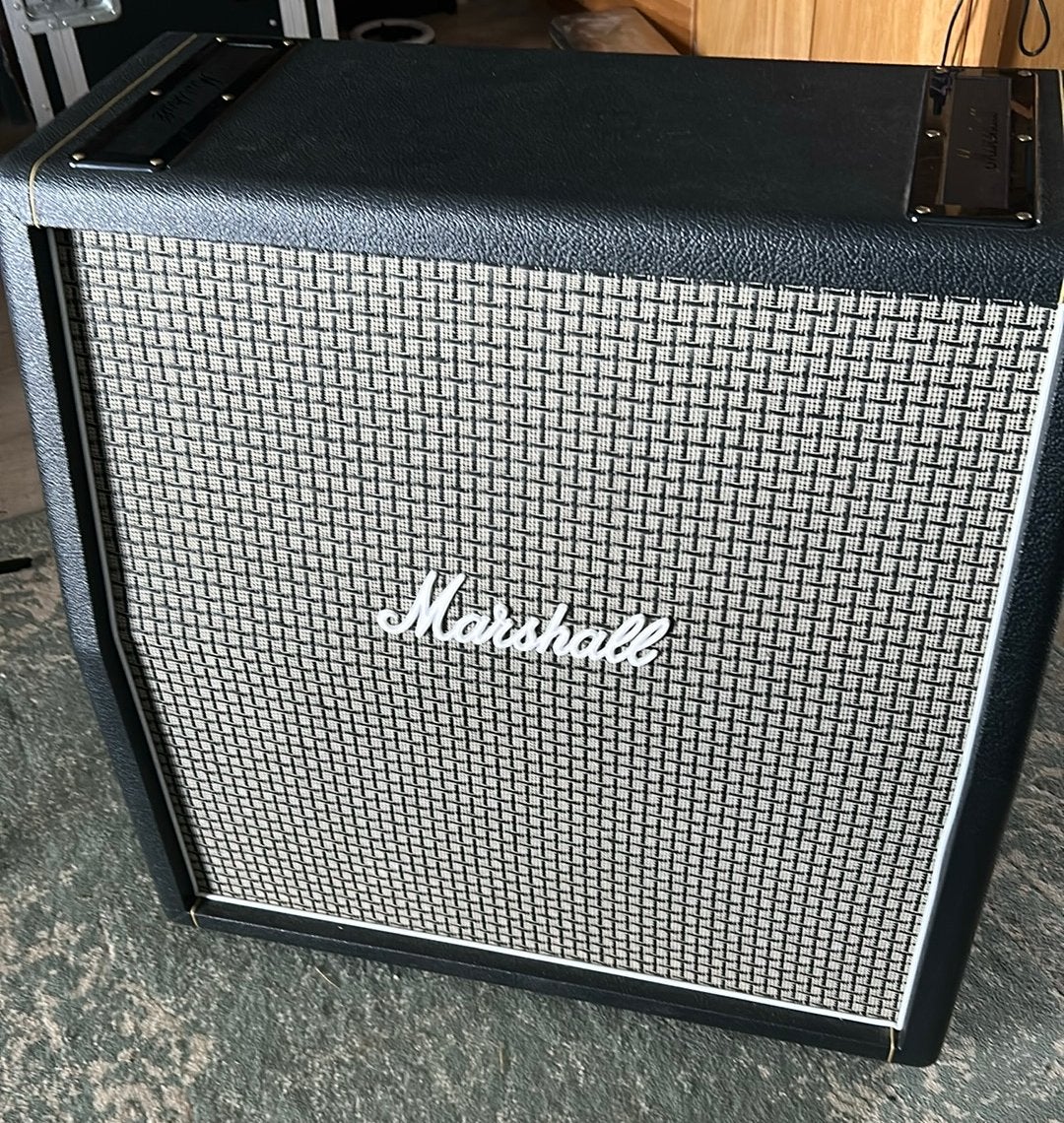 Marshall 1960AX, 4x12” Greenbacks, 16 Ohm, Ophalen, Zo goed als nieuw