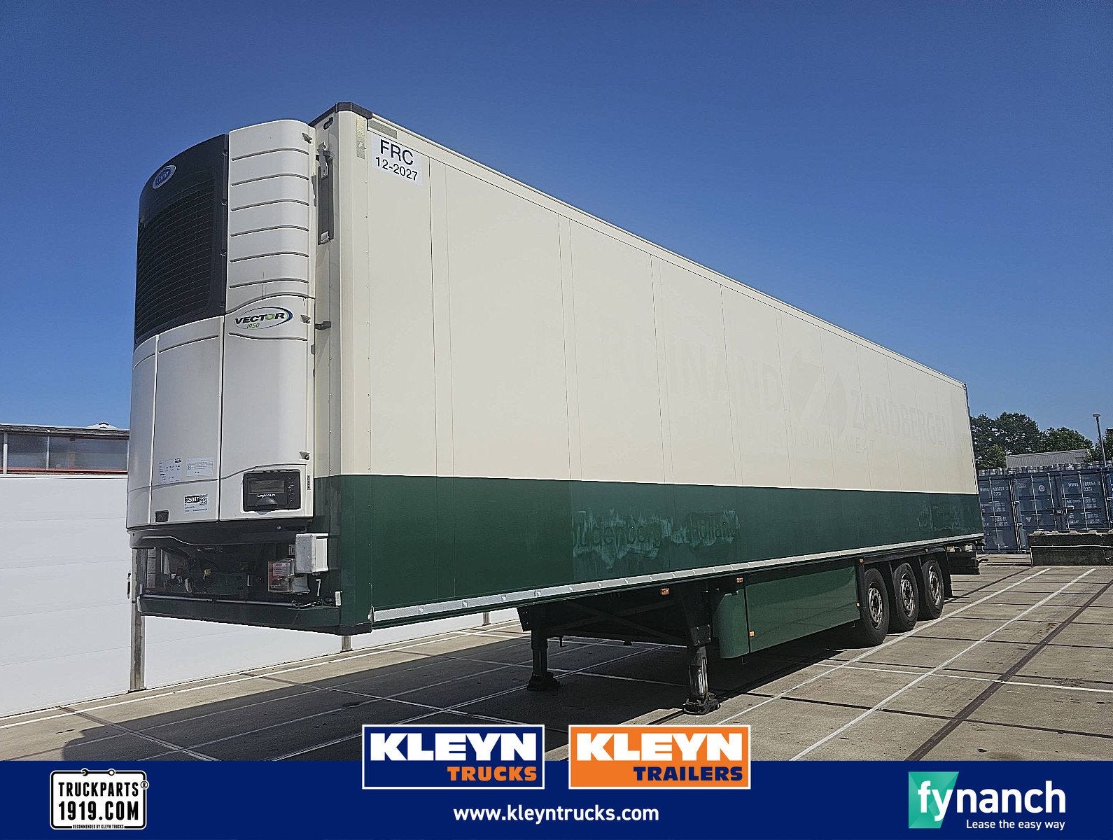 SCHMITZ SKO 24 FP 45 COOL carrier 2x lift axle, Overige kleuren, Origineel Nederlands, Bedrijf, Aanhangers en Opleggers