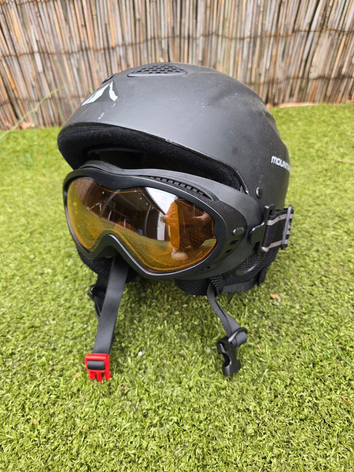 Mountainpeak skihelm met skibril - maat S (54-56CM), Overige merken, Overige typen, Ophalen of Verzenden, Zo goed als nieuw