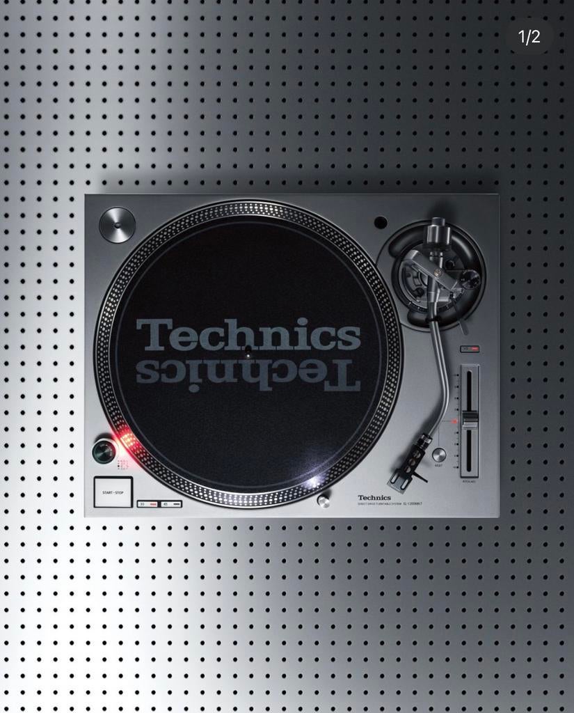 Ruilen Technics SL-1200MK7 zwart voor zilver, Ophalen, Pitch-regelaar, Zo goed als nieuw, Platenspeler