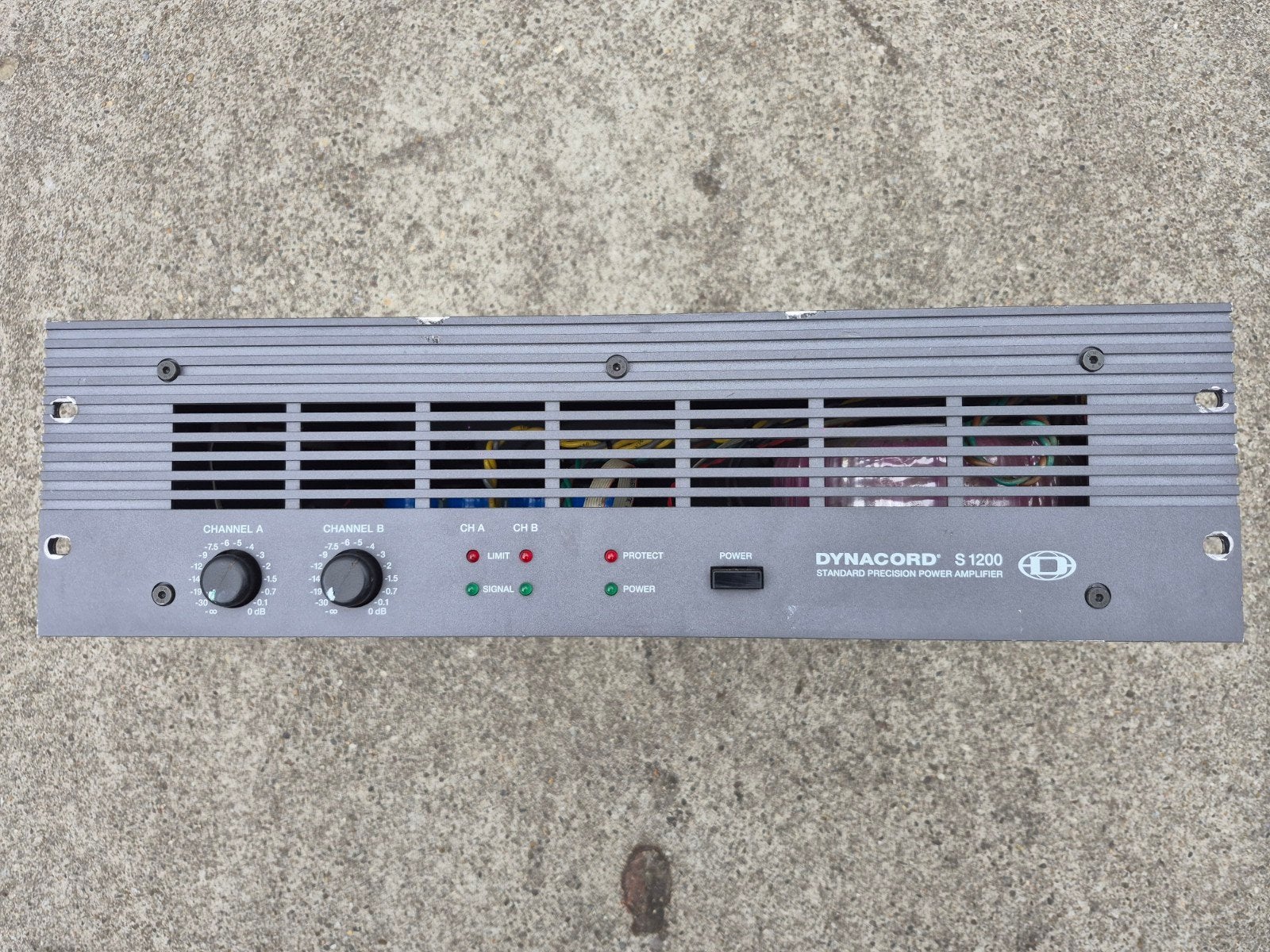 Dynacord S 1200 Versterker, Gebruikt, 120 watt of meer, Stereo, Ophalen