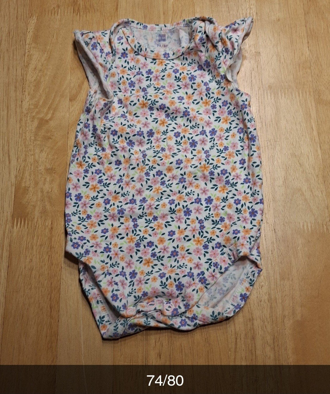 Zomerse romper, Kinderen en Baby's, Babykleding | Maat 74, Ophalen of Verzenden, Zo goed als nieuw, Meisje, Overige typen