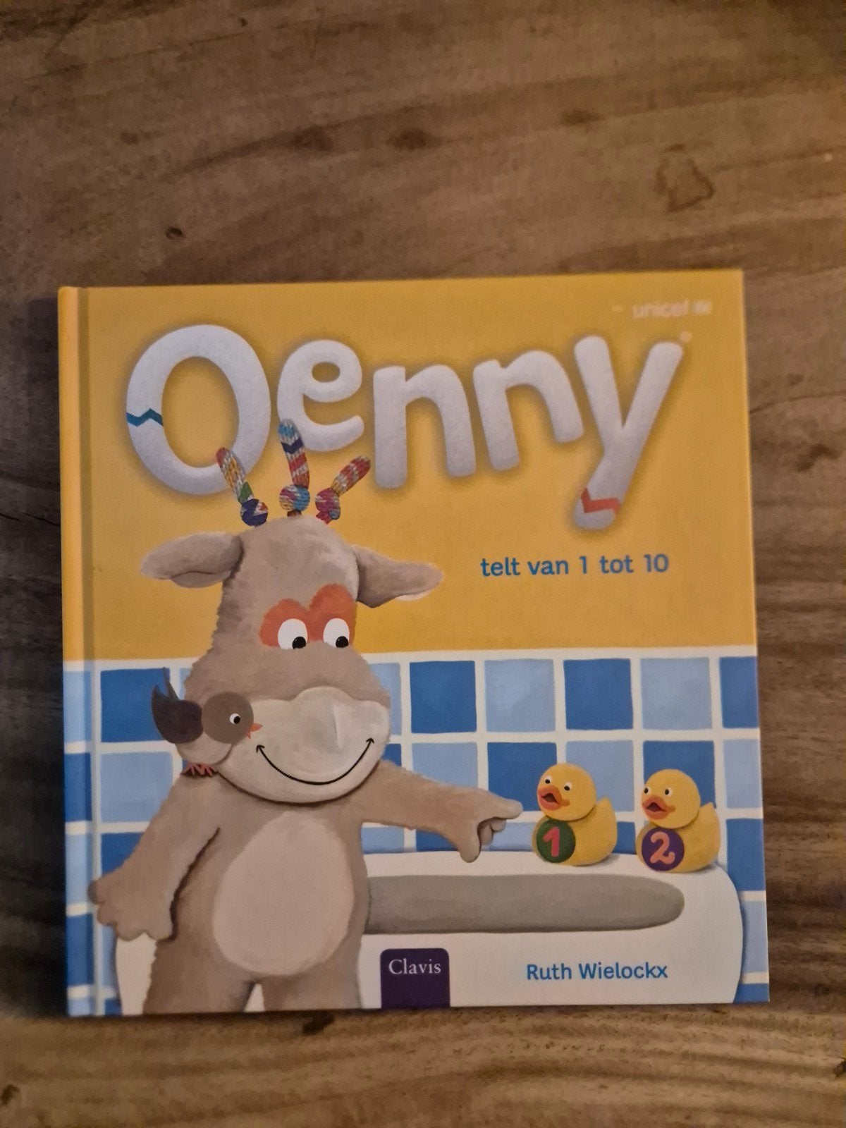 Oenny telt van 1 tot 10 - Leerzaam kinderboek, Boeken, Non-fictie, Jongen of Meisje, Ruth Wielockx, Ophalen of Verzenden