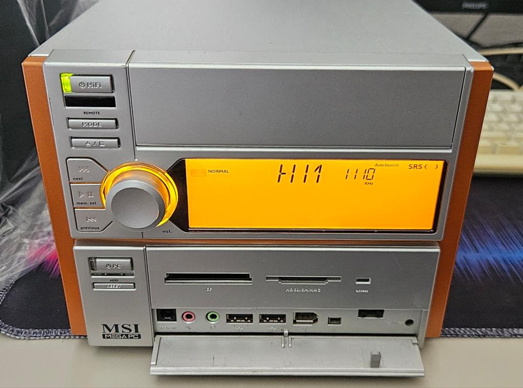MSI Mega PC 651 Barebone., Computers en Software, Vintage Computers, Ophalen