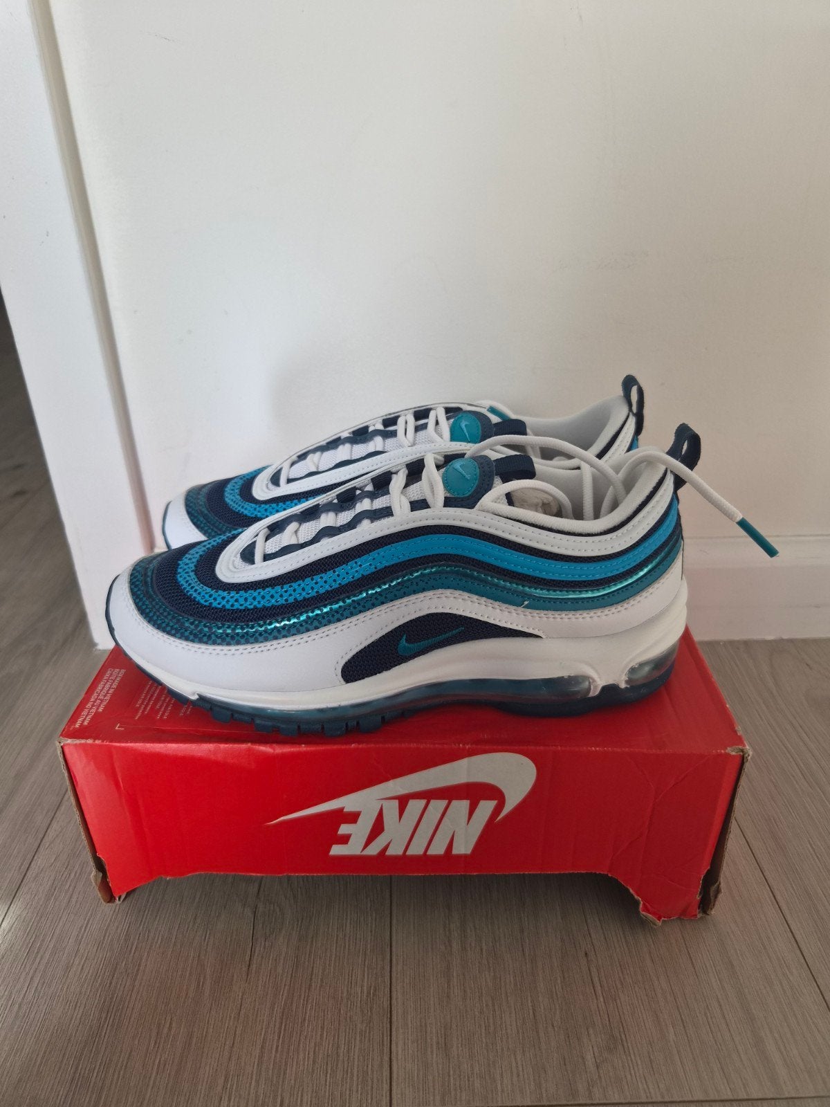 Nike Air Max 97 - Maat 40, Kleding | Dames, Ophalen, Blauw, Nike, Sneakers of Gympen