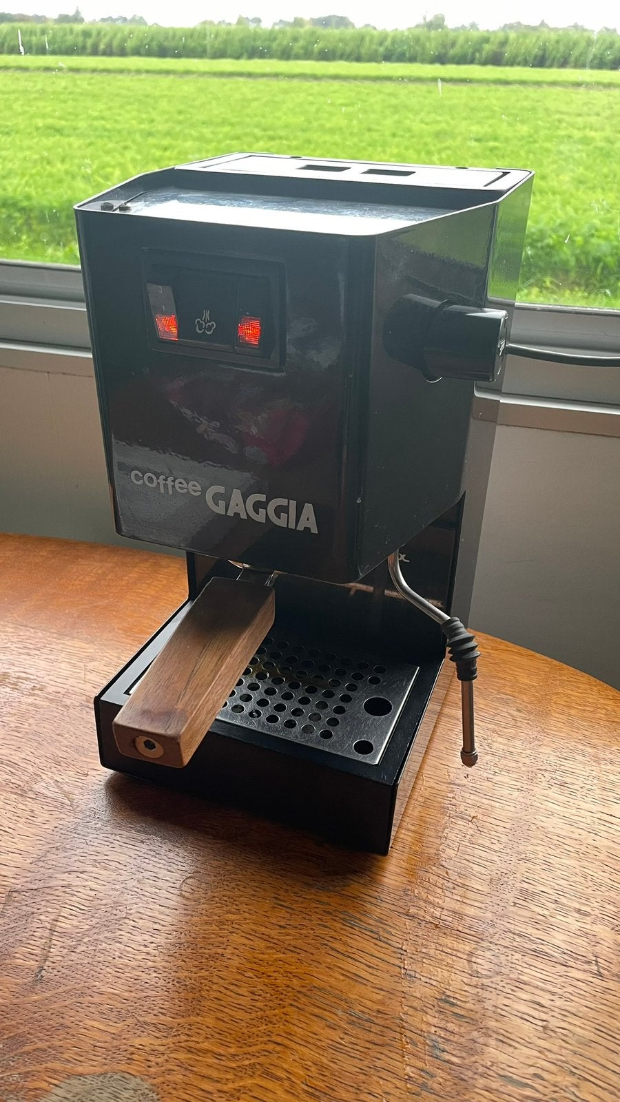 Espresso setup Gaggia Coffee (eerste classic) - ECM Casa, Gebruikt, Espresso apparaat, Gemalen koffie, Ophalen of Verzenden